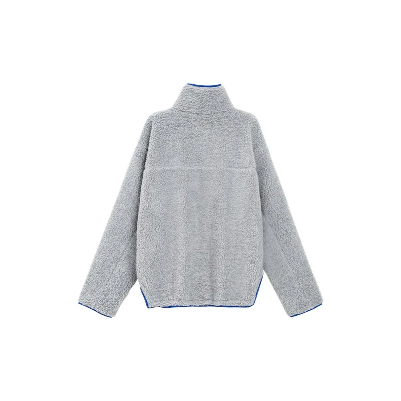 TURN SIGNAL Velvet feel Coat Women's Gray-1