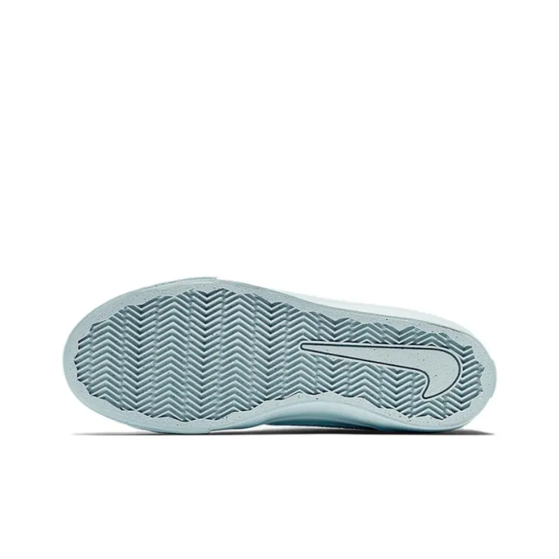Nike SB Stefan Janoski Anti Slip Wear Resistant Low Top Skateboard Shoes Women's Blue-5