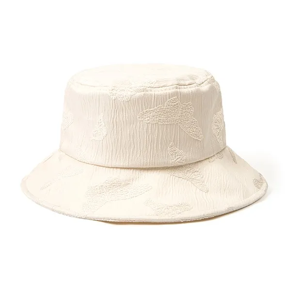 BAIJUAN Polyester Lace Bucket Hat Unisex-1