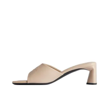 Balenciaga DUTY FREE Slide Slippers 6cm Women's Beige