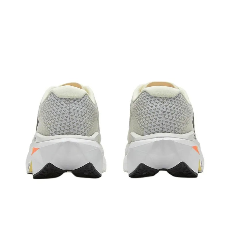 New Balance Anti Slip Wear Resistant Low Top Running Shoes Men's Ivory White D Width-4