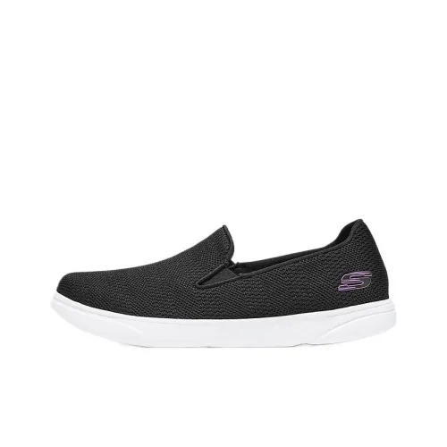 Skechers SPORT ACTIVE Wear Resistant Low Top Casual Shoes Women's Black