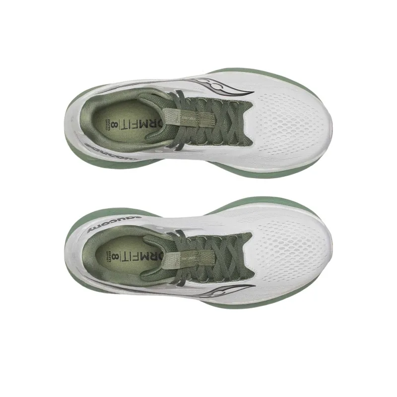 Saucony Ride 18 White Olivine-3