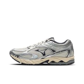 Mizuno WAVE ORION Wear Resistant Support Lightweight Low Top Casual Shoes Unisex Greige