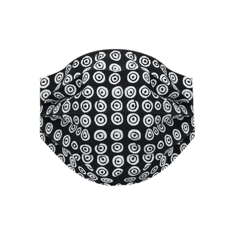 10 CORSO COMO Fabric Face Masks Unisex Black-0