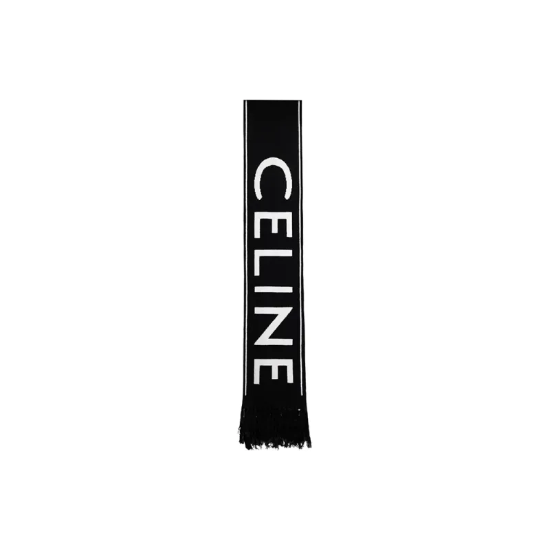 CELINE Scarf In Wool And Cashmere-0