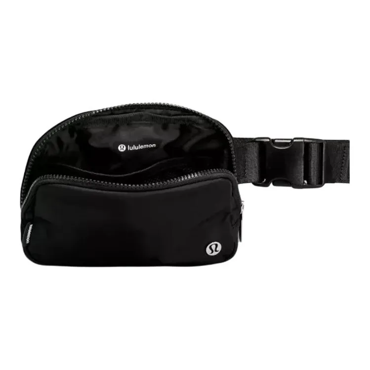 Lululemon Everywhere Nylon Sling Bag Regular Unisex Black-3
