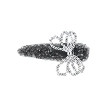 ROYALSASA Faux Pearl Edge Clip Women's