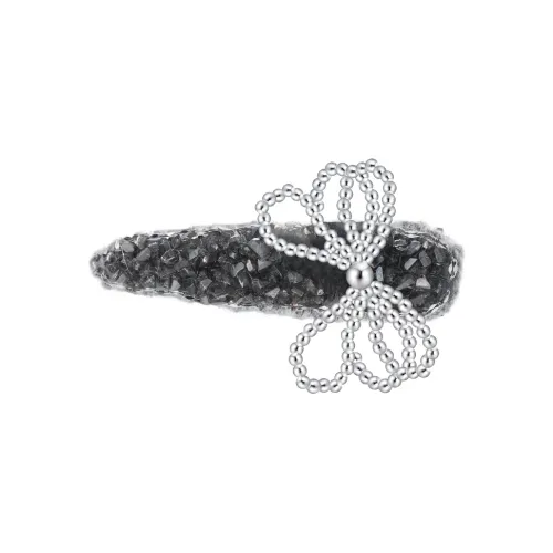 ROYALSASA Faux Pearl Edge Clip Women's