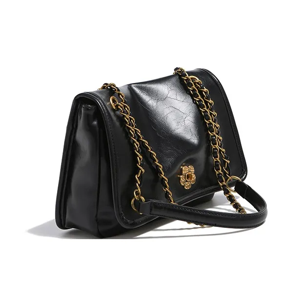 Vigno Synthetic Leather Crossbody Bag, Shoulder Bag Women's Red Black/Coffee-6