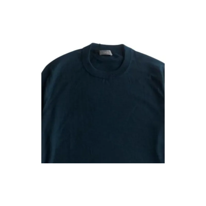DIOR Quarterly New Products Cashmere Sweaters Men Green-1