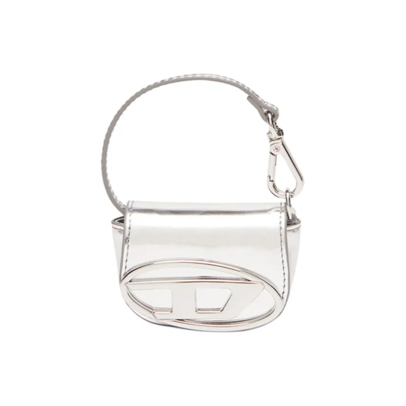 DIESEL 1DR Leather Bag Charm-0