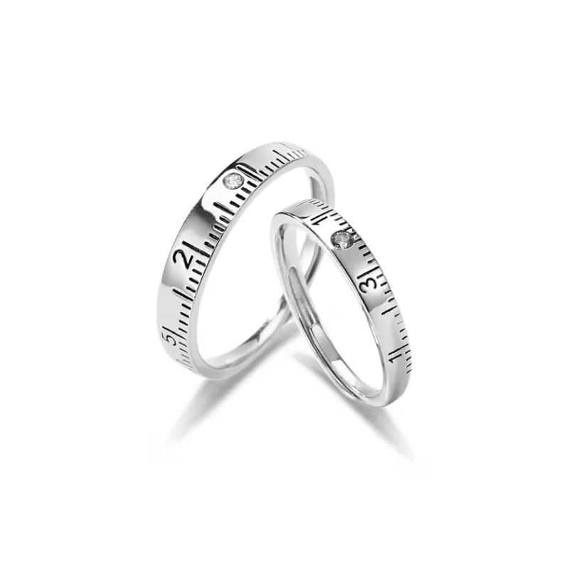 YUJIANDOUDOU S925 Silver Rings Unisex-0
