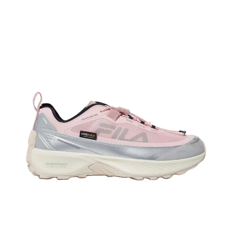 FILA Float TR7 Anti Slip Wear Resistant Low Top Trail Running Running Shoes Unisex Pink White-1