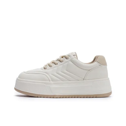 Hotwind Small White Shoes Skateboard Shoes Women's