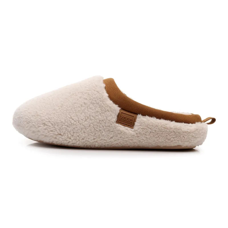 XGGC Fleece Lined Slippers For Fall And Winter Slip Resistant Home Use Maternity And Postpartum Shoes-6