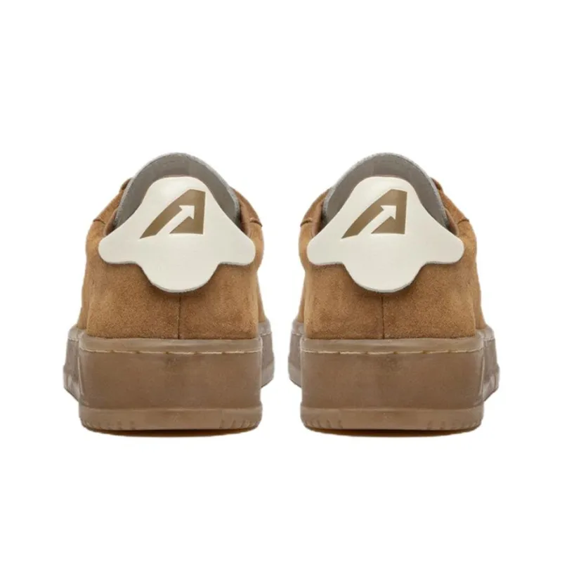 AUTRY Dallas Slip Resistant Low Top Skateboard Shoes Women's Brown-4