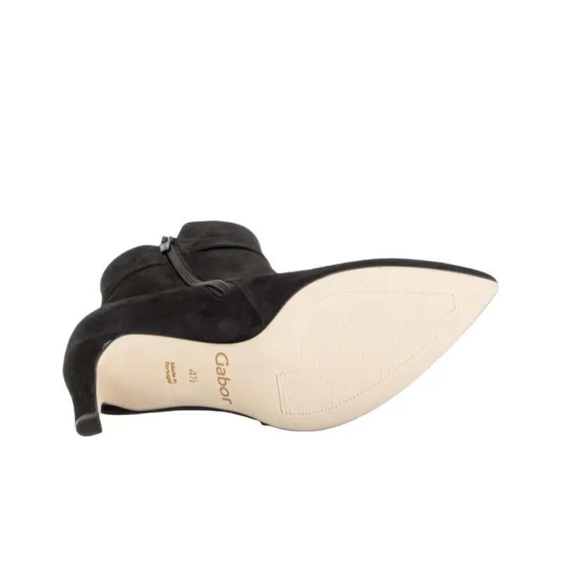 Gabor Fashion Ankle Boots 8cm Women's Black-5