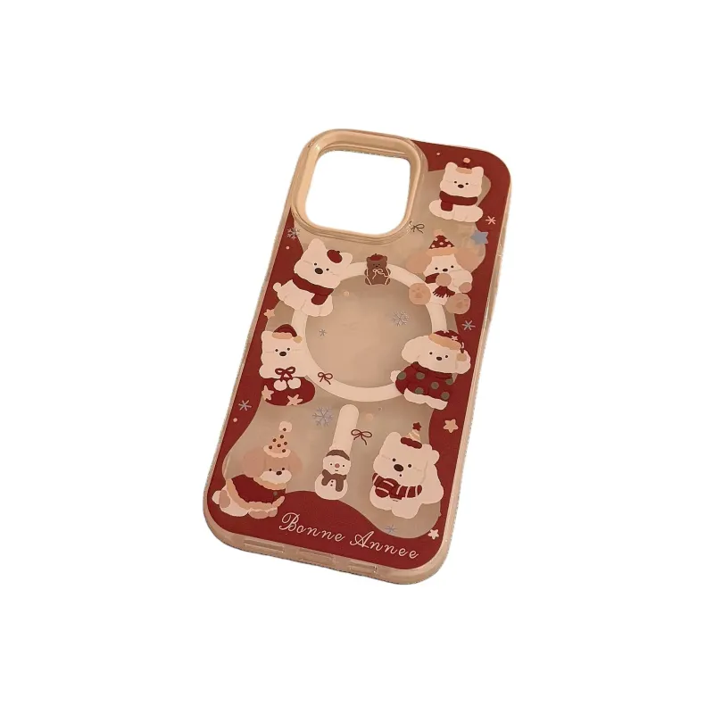 QIZHENG TPU Material Cute Style Phone Case Compatible With Apple 16 Pro Max/15/14/13/12/11-7