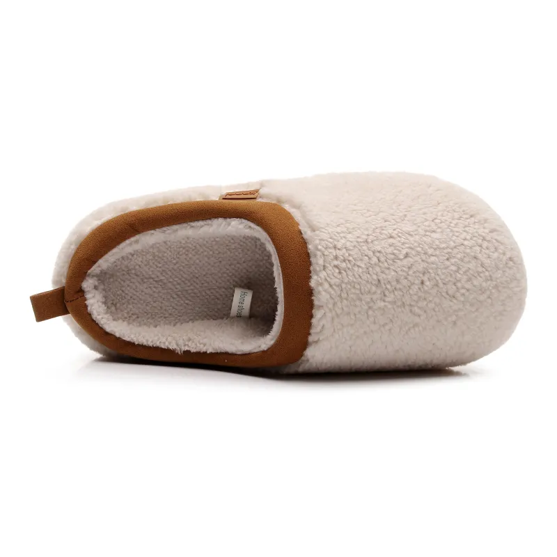 XGGC Fleece Lined Slippers For Fall And Winter Slip Resistant Home Use Maternity And Postpartum Shoes-7