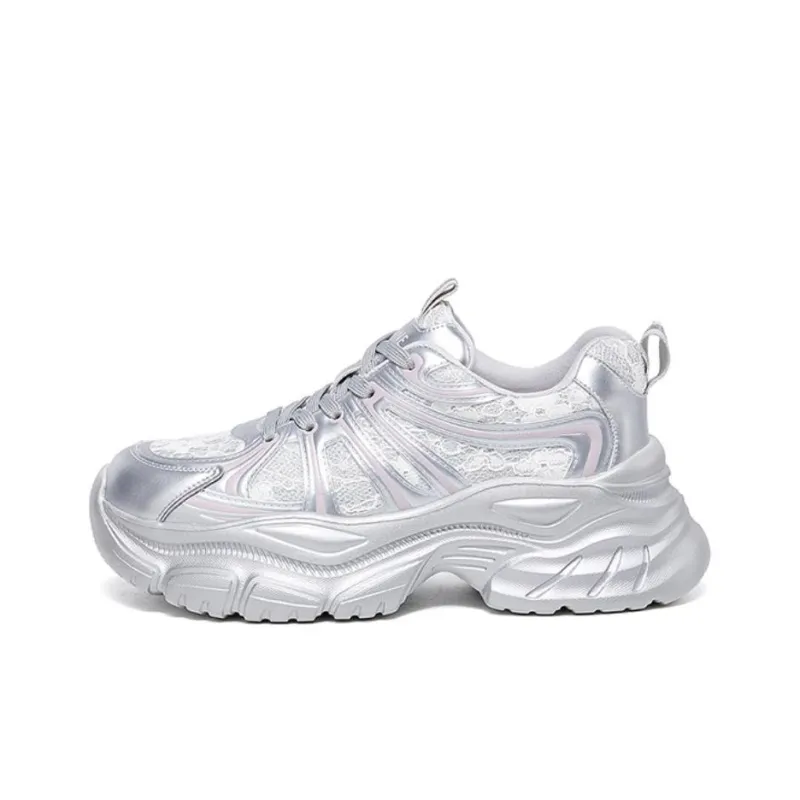 DAPHNE Low Top Chunky Sneakers Women's-4