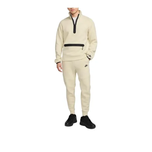 Nike Knitted Sports Pants Men's Beige