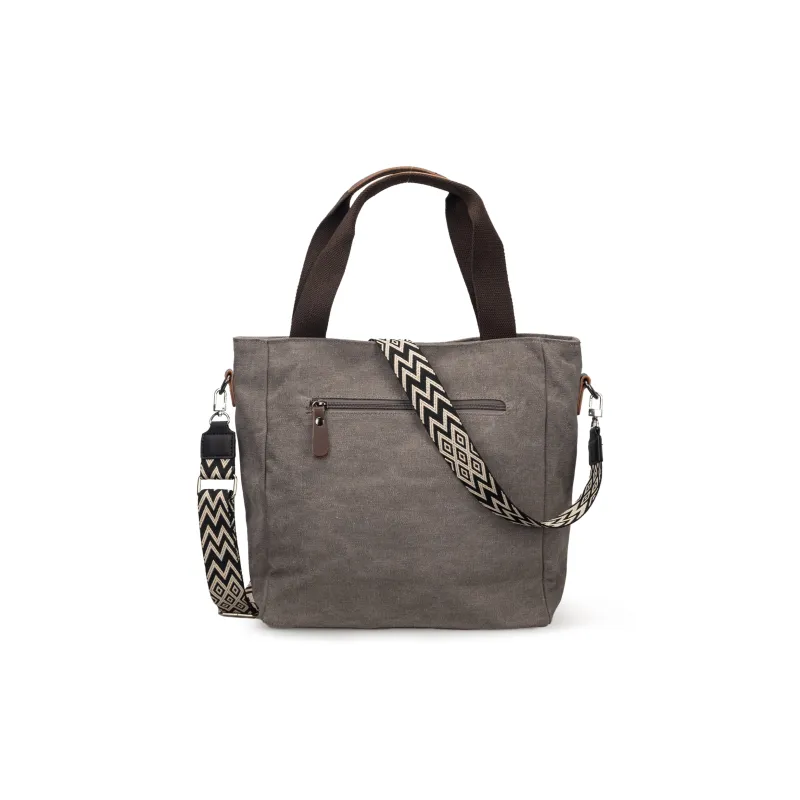 TAKI Canvas Canvas Bag Tote Bag Shopping Bag Handbag Unisex Multicolor-6