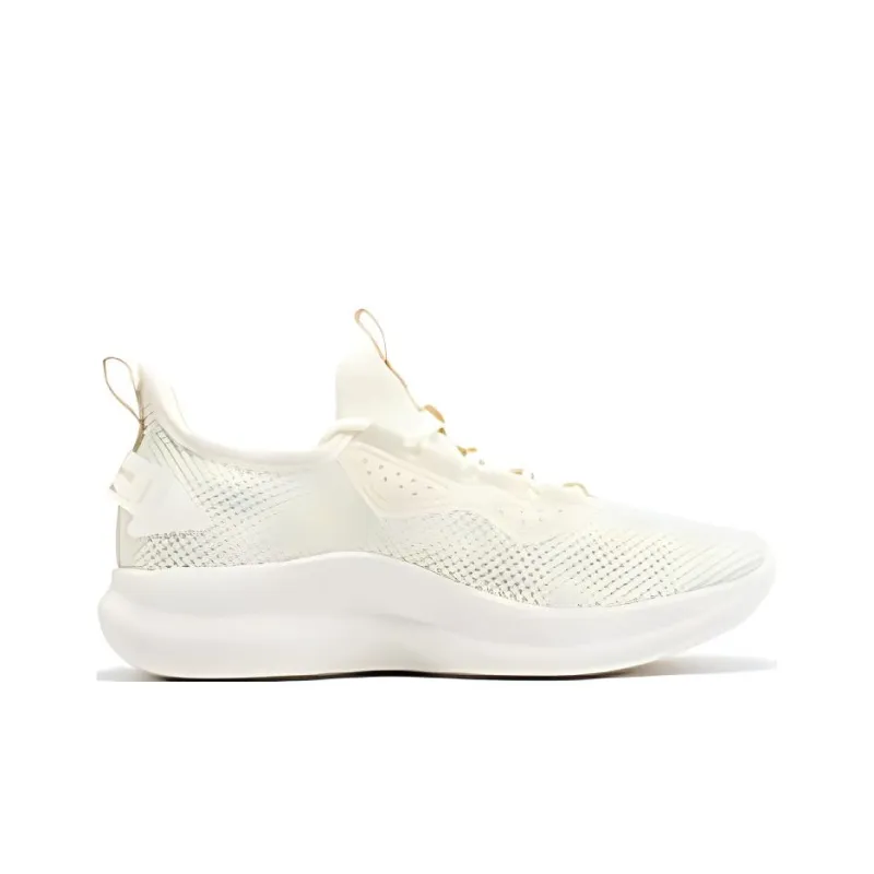 361° Anti Slip And Wear Resistant Breathable Low Top Running Shoes Women's White-1