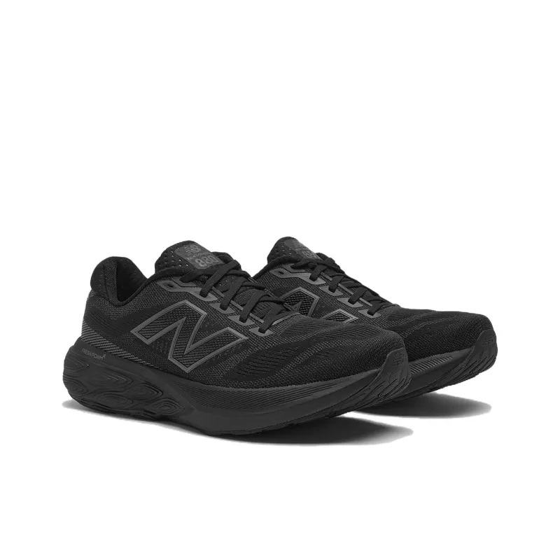 New Balance Fresh Foam X 880 V15 Cushioning, Wear Resistant Low Top Casual Running Shoes Men's Black Loose Fit-2