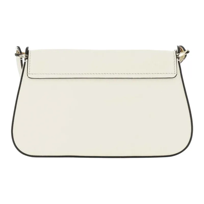 Valentino GARAVANIVlogo Calfskin Shoulder Bag, Crossbody Bag Women's White-2