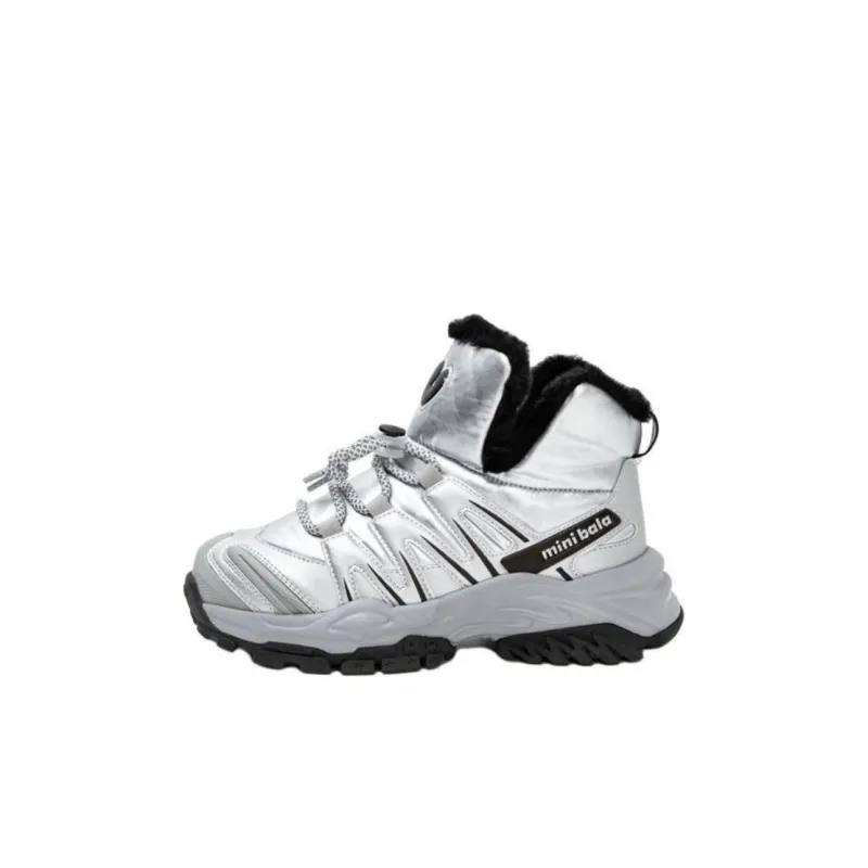 Mini Bala Slip Resistant, Abrasion Resistant, Thermal High Top Kids' Running Shoes Children Aged 3 7 Years Old-2