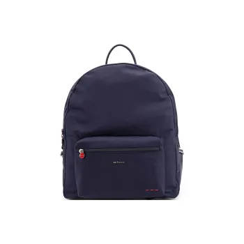 KITON Nylon Backpack Men's Blue
