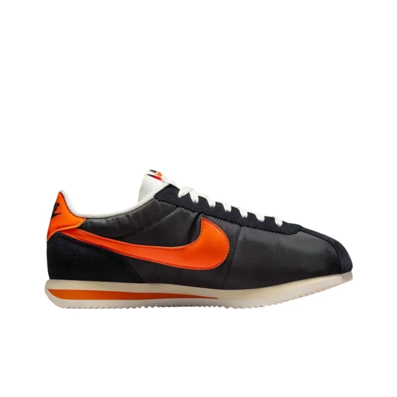 Nike Cortez Txt Black Sail Safety Orange-1