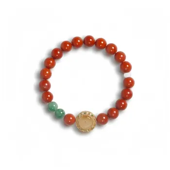 Noritake Southern Red Agate Bracelets Women's
