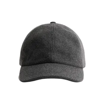 H&M Wool Baseball Caps Men's Gray