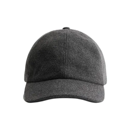 H&M Wool Baseball Caps Men's Gray