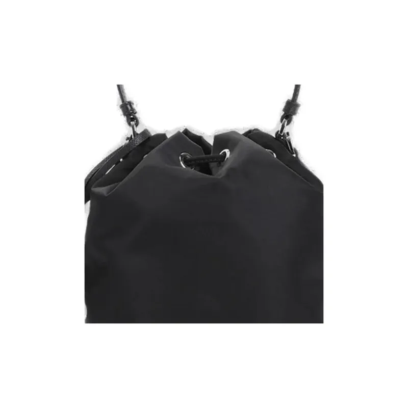 PRADA Polyamide Bucket Bag, Shoulder Bag, Crossbody Bag, Handbag Women's Black-4