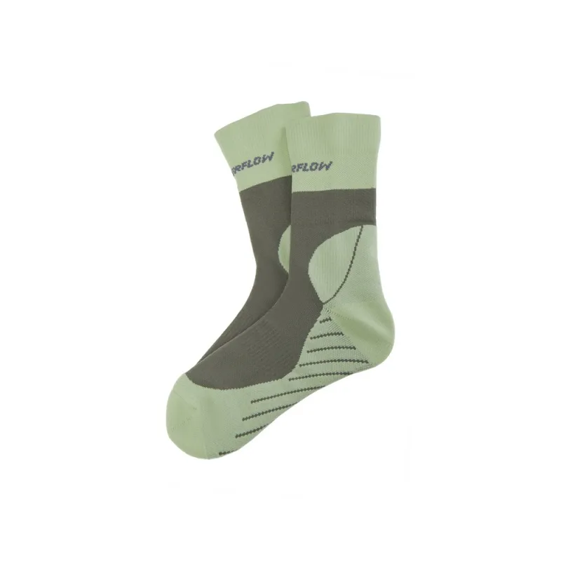 LiNing Outdoor Collection Mid Calf Socks Unisex Sage Green-4