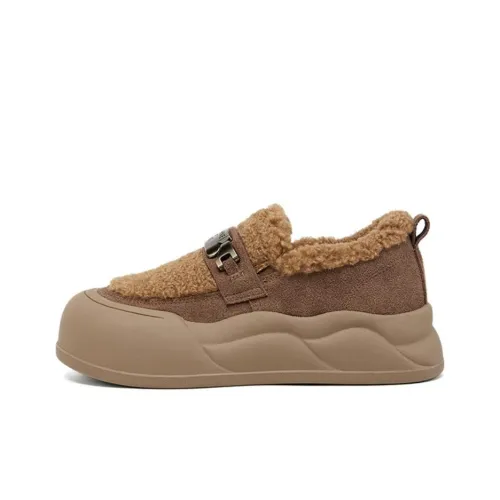 DAPHNE Loafers Women's Brown, Coffee