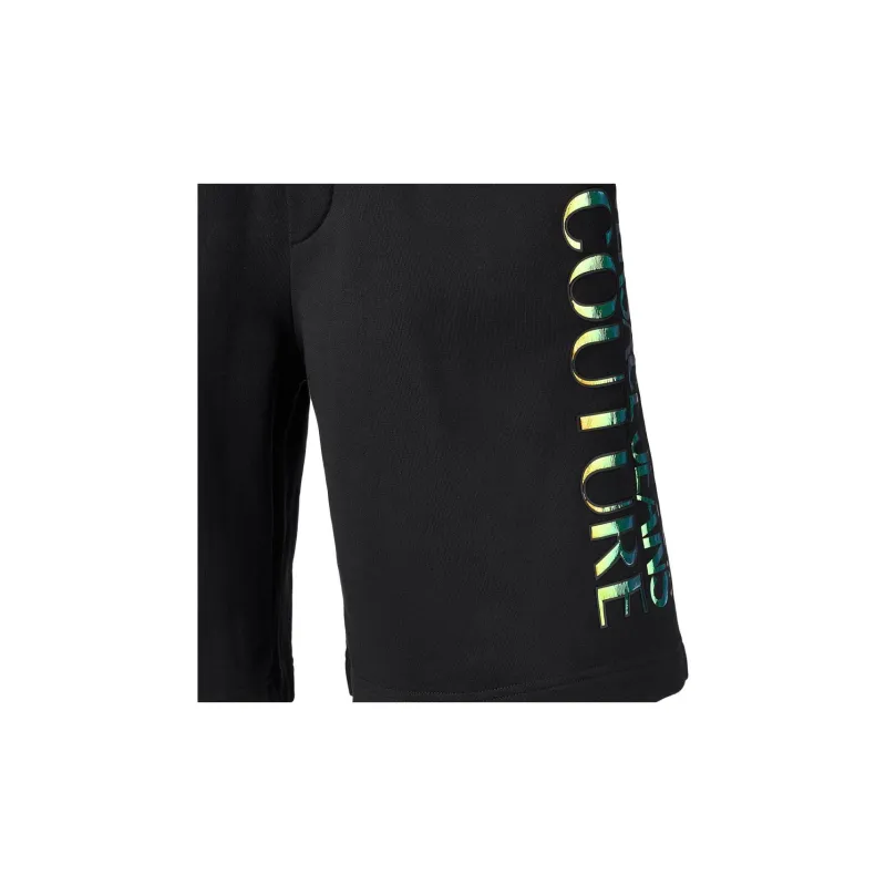 VERSACE JEANS Casual Shorts Men Black-4