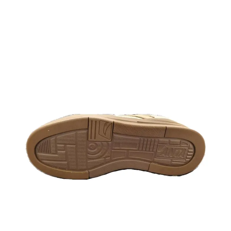Anta Street Play LITE Lite Wear-Resistant Balance Low-Top Skateboard Shoes Men's Beige Brown-3