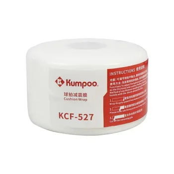 KUMPOO Badminton Grip Tape White Polyurethane Competition Training Thin 50MM*27M