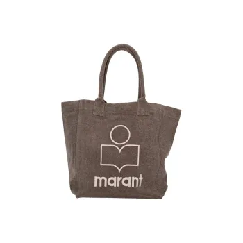 ISABEL MARANT Yenky Logo Embroidered Tote Bag