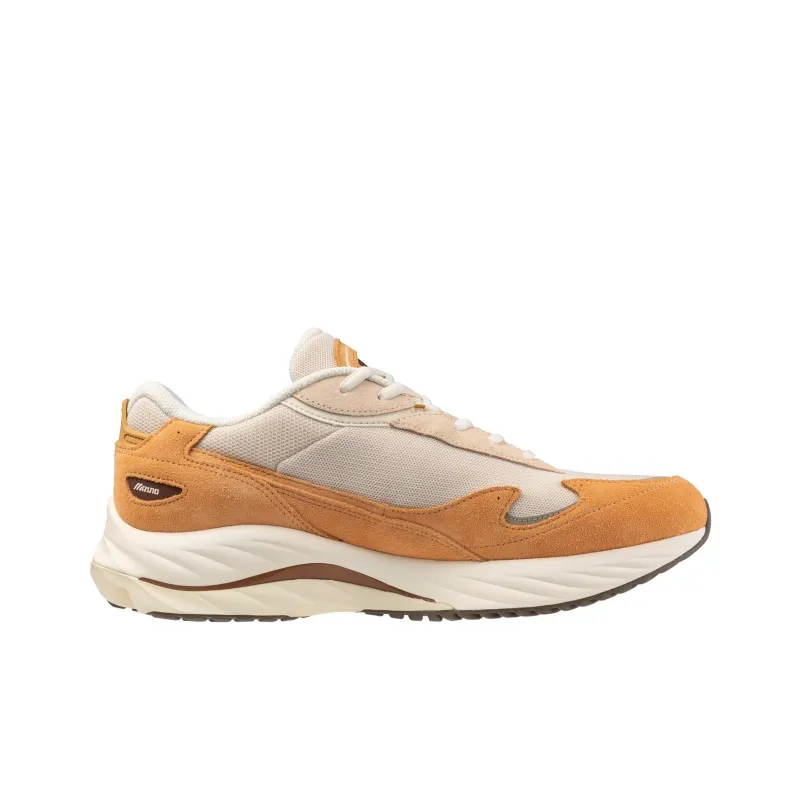 Mizuno Wave Rider Β Abrasion Resistant Slip Resistant Low Top Training Shoes Unisex Beige Brown-1