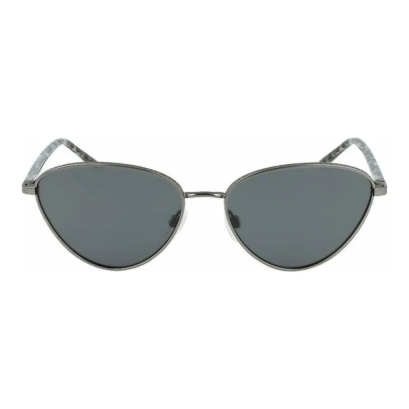 DKNY Metal Cat Eye Sunglasses Women's Gray-1