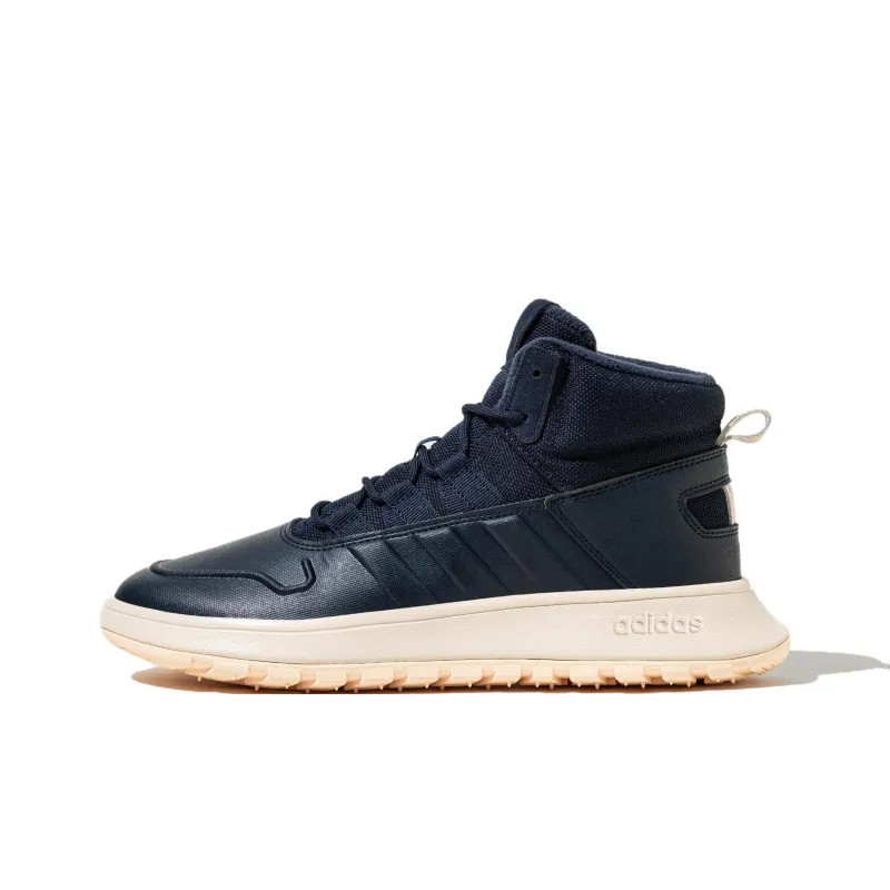 Adidas Neo FUSION STORM Cushioning Wear Resistant Mid Top Casual Shoes Unisex Navy Blue-0