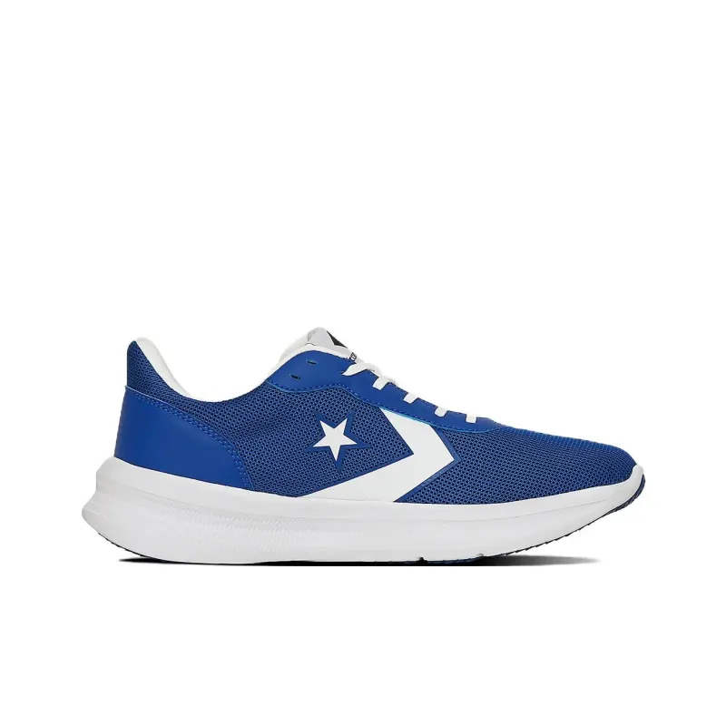 Converse Anti-Slip Wear-Resistant Low-Top Casual Running Shoes Men's Blue White-1