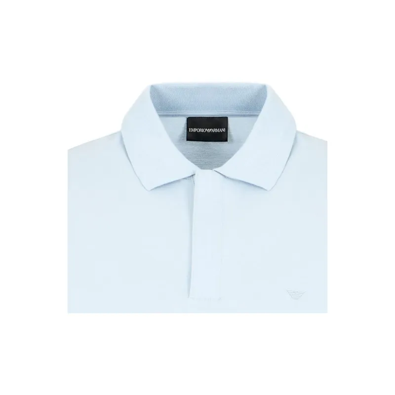 EMPORIO ARMANI Travel Essentials Piqué Polo Shirt-4