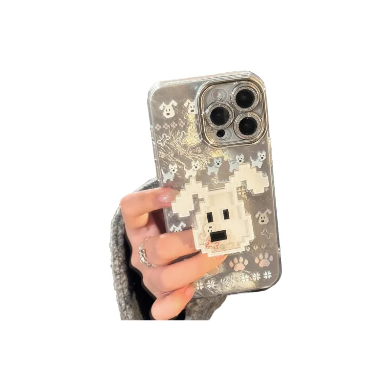 QIZHENG ABS+PC Material Fare Island Style Phone Case Compatible With Apple 16 Pro Max/15/14/13/12/11-1