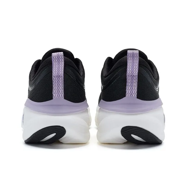 XTEP Cloud Wing 2.0 Cushioning Anti Slip And Wear Resistant Low Top Running Shoes Women's Black Pink-4